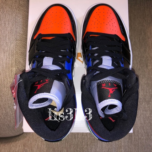 Jordan 1 Mid Multi Patent - Picture 4 of 10